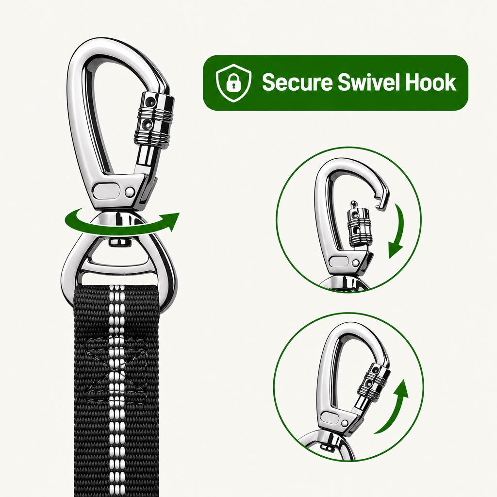 PawForge Retractable Dog Leash