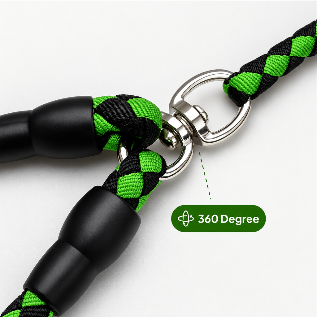 PawForge Double Leash — Two Dogs, One Leash